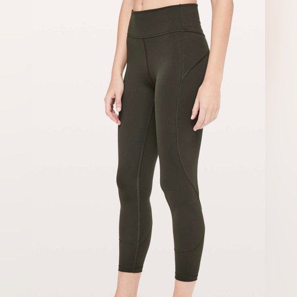 lululemon athletica Pants - *DISCONTINUED* Lululemon In Movement 7/8 Tight *Everlux 25"
Dark Olive